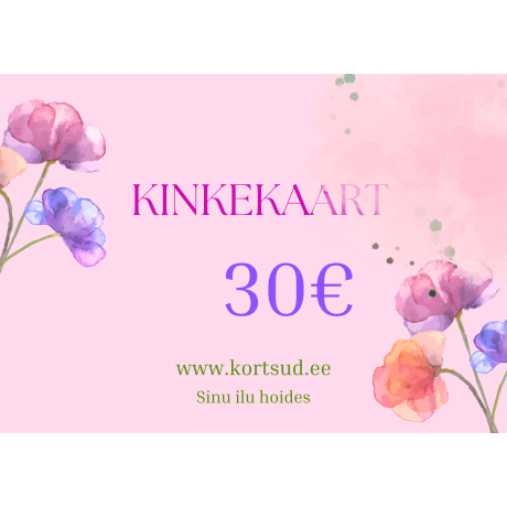 E-KINKEKAART 30€
