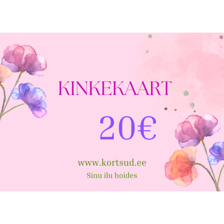 E-KINKEKAART 20€